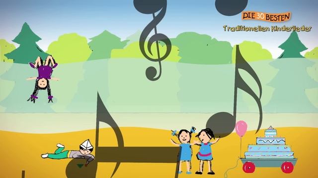 Zum Geburtstag Viel Glück - Traditionelle Kinderlieder || Kinderlieder