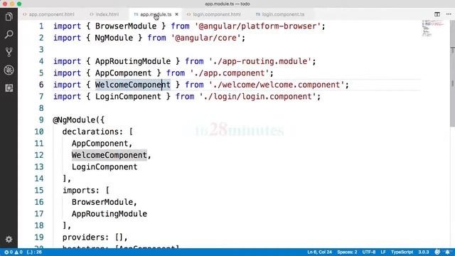 016 Step 14 Using ngModel with 2 Way Data Binding in Login Page смотреть онлайн