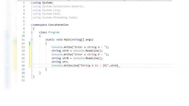 String Concatenation code | C# coding | Interview Questions смотреть онлайн