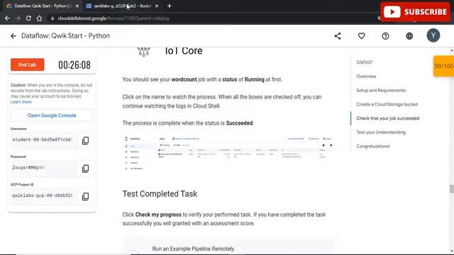 Dataflow: Qwik Start - Python | 30 days of Google Cloud смотреть онлайн