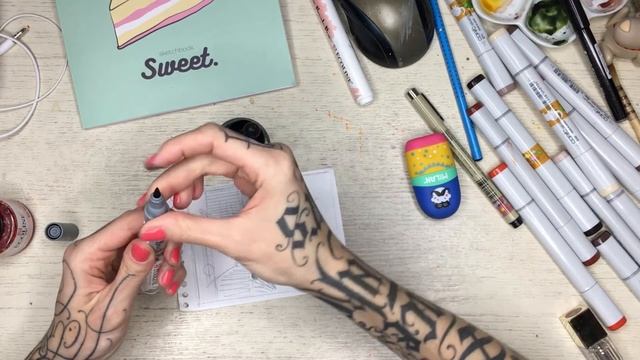 Как заправить брашпен (акварельный маркер) ECOLINE смотреть онлайн