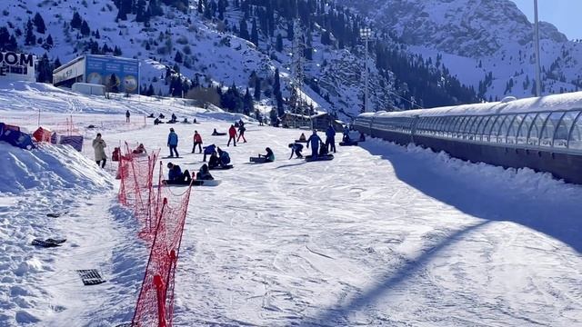 Чимбулак: хороший выбор для зимнего отдыха в Казахстане смотреть онлайн