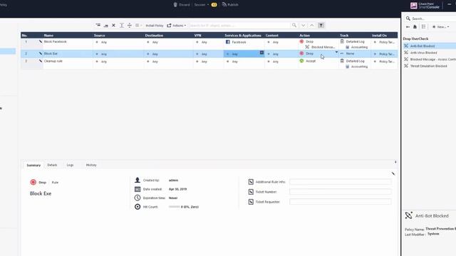 9.Check Point Getting Started R80.20. Application Control & URL Filtering смотреть онлайн