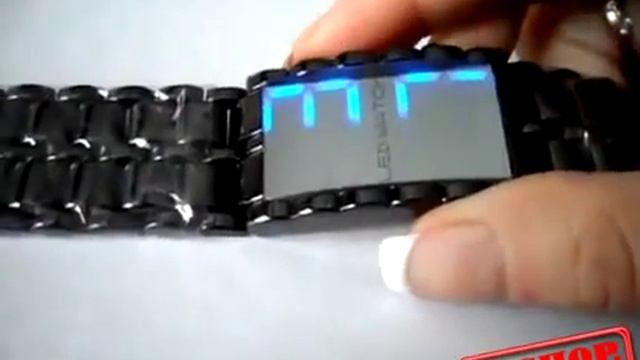 481 Часы наручные Led Watch Samurai Iron Avi