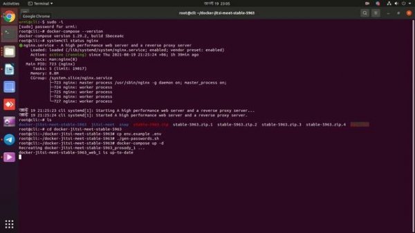 I will Do Install & Configure Jisti meet In Docker Linux|Jitsi Installation.