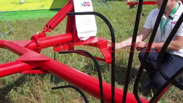 Грабли колесно пальцевые навесные GR 05 "ВилэндАгро" смотреть онлайн