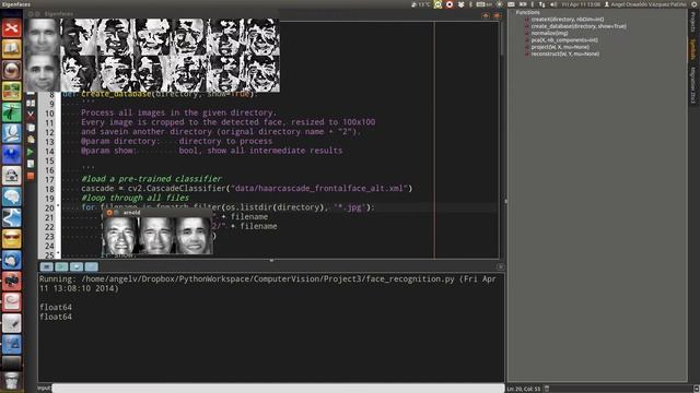 Face detection and recognition: a toy example смотреть онлайн