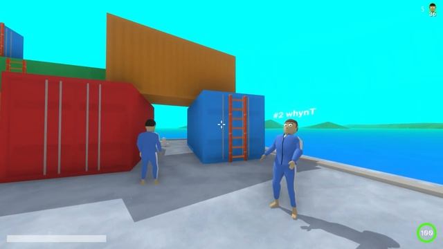 РАЗУЧИЛСЯ ИГРАТЬ НО ЗАТО ВЕСЕЛО в КРАБ ГЕЙМ!! ► CRAB GAME смотреть онлайн