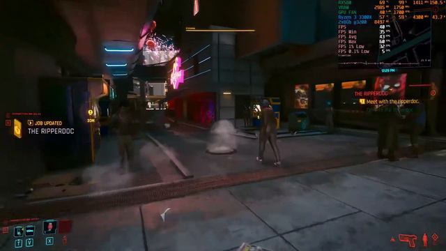 Cyberpunk 2077 Ryzen 3 3300X RX 580 Benchmark | ALL SETTINGS 1080p AMD CAS ON/OFF (V1.06) смотреть онлайн
