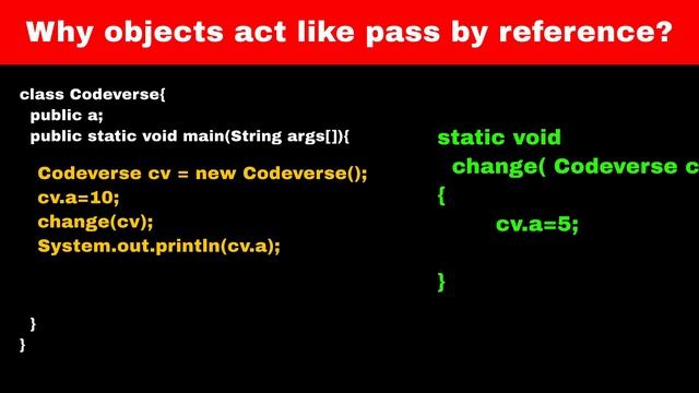 Java: Understanding Pass by Value and the Illusion of Pass by Reference смотреть онлайн