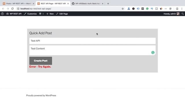 WordPress REST API Tutorial - Basic Authentication смотреть онлайн