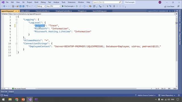 Part 75. Log Levels in ASP .NET Core. | Configure Log Levels | Logging in ASP.NET Core. смотреть онлайн