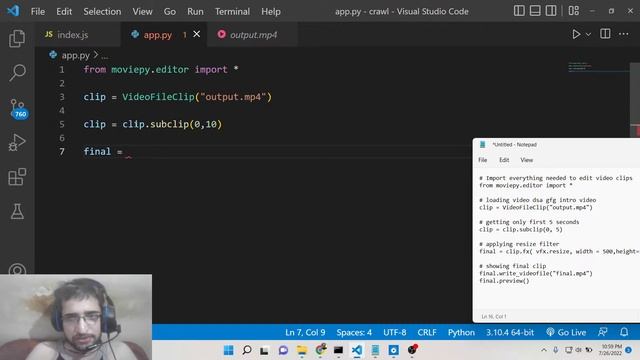 Python 3 Moviepy Script to Resize Video at Different Resolutions (Width & Height) in Terminal смотреть онлайн