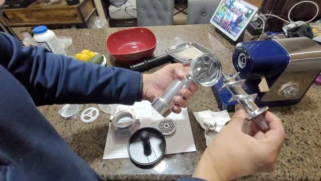 Naitesen 3000W Electric Meat Grinder смотреть онлайн