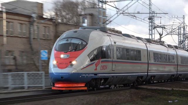 ВСК Электропоезд ЭВС1-20 «Сапсан» сообщением Москва – Санкт-Петербург смотреть онлайн