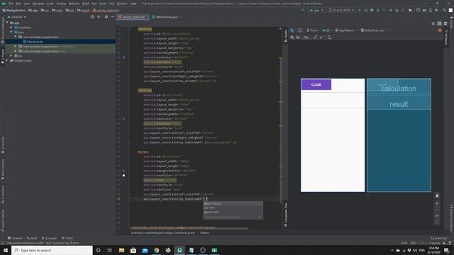 Android Calculator App Tutorial E01 - Constraint Layout in Android Studio 3.6 (2020) смотреть онлайн