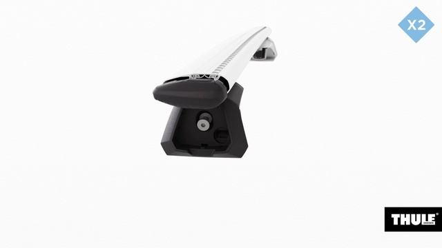 Инструкция по установке багажной системы Thule Evo Raised Railing 7104 смотреть онлайн