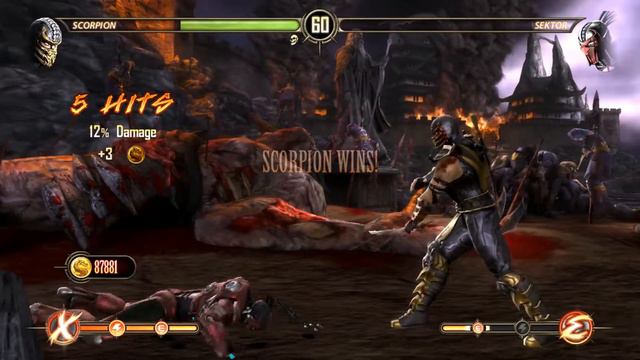scorpion vs sector: Mortal Kombat Full HD 1920 x 1080 p смотреть онлайн