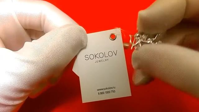 Серебряная подвеска Ангел Sokolov 94030700