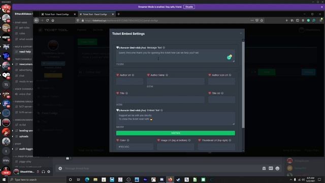 How add help tickets to your discord server смотреть онлайн