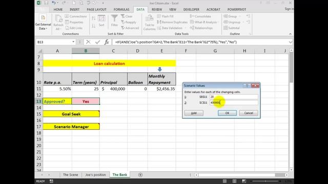 Part 2 - How to plan and construct an Excel spreadsheet - Goal Seek and Scenario Manager смотреть онлайн