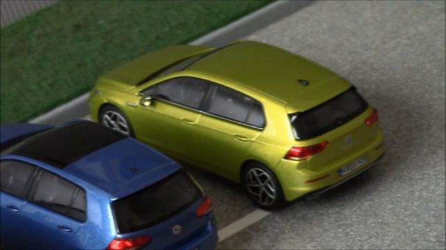 VW Golf all generations Mk1 to Mk8 in 1/43 scale смотреть онлайн