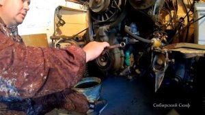 ЛуАЗ 969 М Чистка Центрифуги Замена Сальника Коленвала (Проект Луизиана)