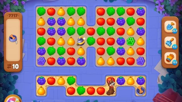 GardenScapes Level 7717 no boosters смотреть онлайн