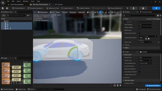 Setup vehicle in Unreal Engine 5 using Chaos System (Blender to Unreal Engine) смотреть онлайн