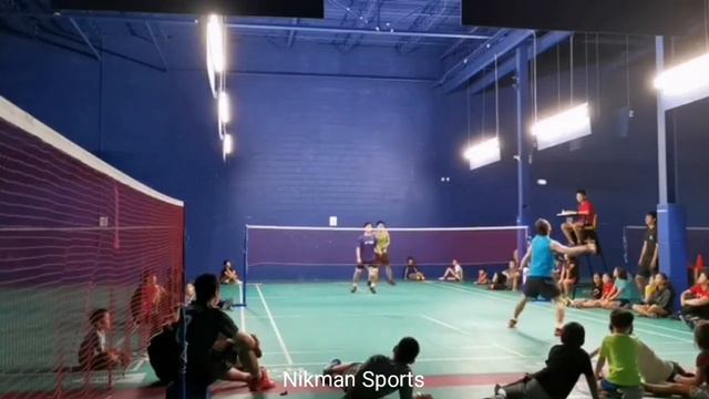 Funny Badminton and Trick shots by Coach Hardi смотреть онлайн