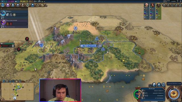 Babylon Is HERE! Let's Get All The Eureka's Episode 1 | Civ 6 Deity Gameplay смотреть онлайн