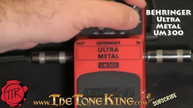Ultra Metal Pedal Behringer Bugera UM300 UM-300 Boss Metal Zone MT2 MT-2 Demo Review Randall Halo смотреть онлайн
