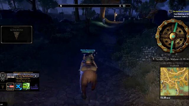 ESO Morrowind Othrelas Ancestral Tomb Plaque смотреть онлайн