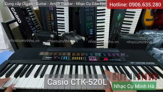 Demo Organ Casio CTK-480 | Casio CTK-481 | Casio CTK-520L | Casio CTK-530 | NHẠC CỤ MINH HÀ