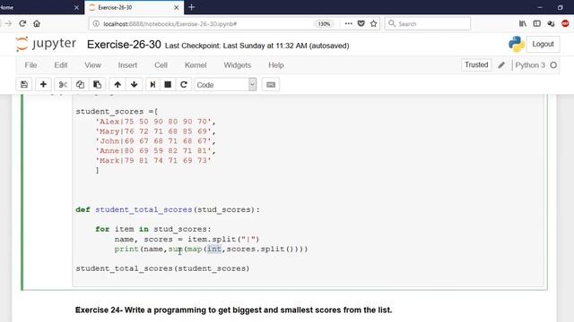 Hindi - Learn Python by examples in Hindi : Exercises 26-30 смотреть онлайн
