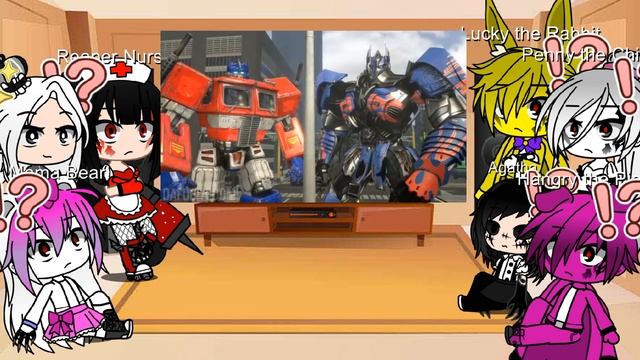 Dark Deception React to Transformers (Animated by Dafuq!?Boom!) | Gacha Club | Part 5 смотреть онлайн