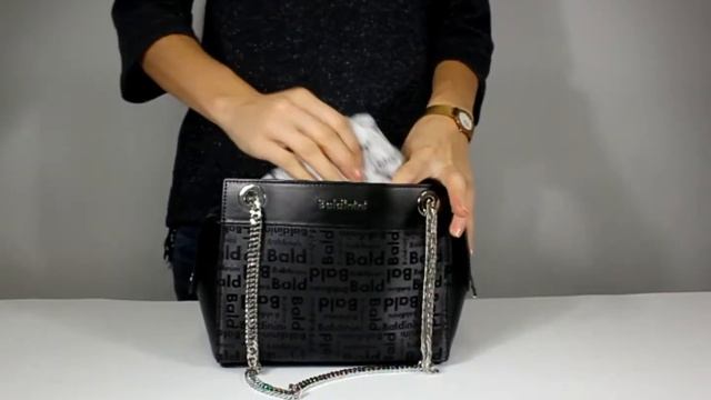 СУМКА ЧЕРЕЗ ПЛЕЧО BALDININI 290012999 NERO смотреть онлайн