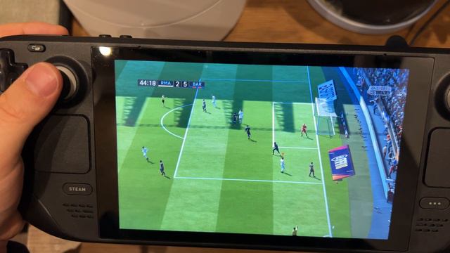 FIFA18  - Steam Deck Handheld Gameplay(windows 10)