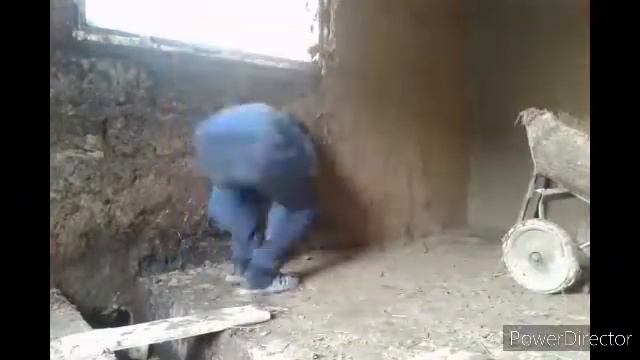 Штукатурим сарай глиной!Часть 2.