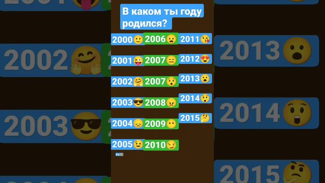в каком году ты родился-(ась) смотреть онлайн