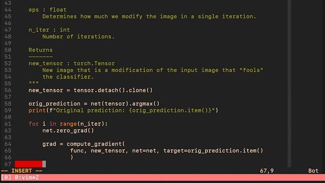 Gradient with respect to input in PyTorch (FGSM attack + Integrated Gradients) смотреть онлайн