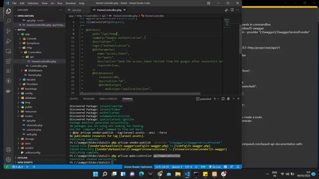 Swagger Installation in Laravel Project смотреть онлайн