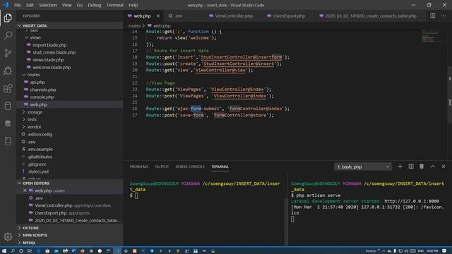 Laravel 6 Ajax Form Submit With Validation Custom смотреть онлайн