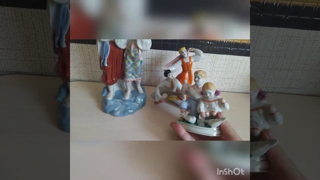 Фарфоровые статуэтки почти даром купила на барахолке. смотреть онлайн