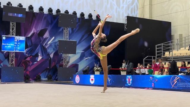 Maya Kolobovnikova Clubs AA IT Crystal rose Minsk 2023 смотреть онлайн