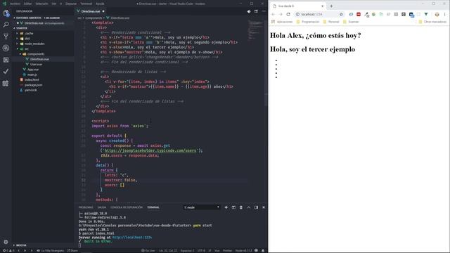 | Vue desde 0 | Usando Axios para traer datos de una API #7 смотреть онлайн