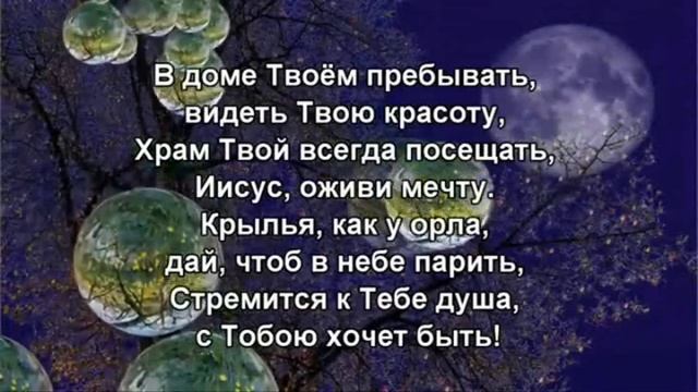 Ты Такой Один (В доме Твоём пребывать) Христианское караоке смотреть онлайн