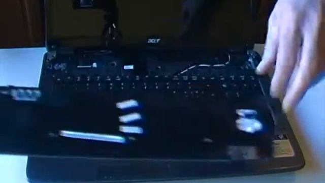 Cum demontam tastatura ACER ASPIRE 7740G смотреть онлайн