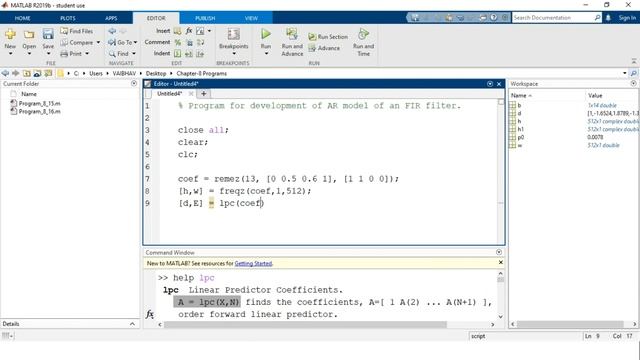 Development of an Auto-Regressive (AR) model of an FIR filter in MATLAB | Digital Signal Processing смотреть онлайн