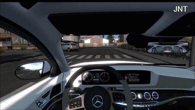 [ETS2 v1.36] Mercedes Benz S400d 4matic 2019 смотреть онлайн